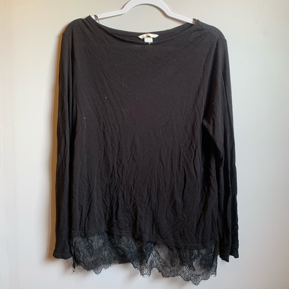 H&M black long sleeve.